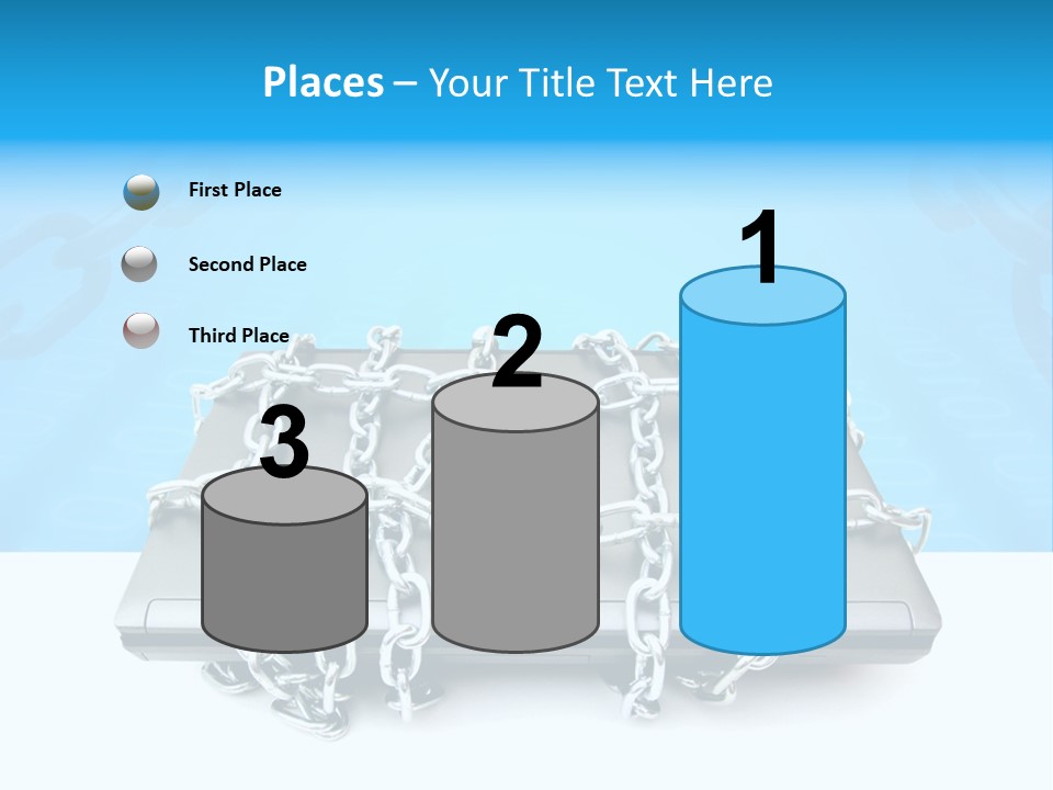 Lock Virus Banking PowerPoint Template