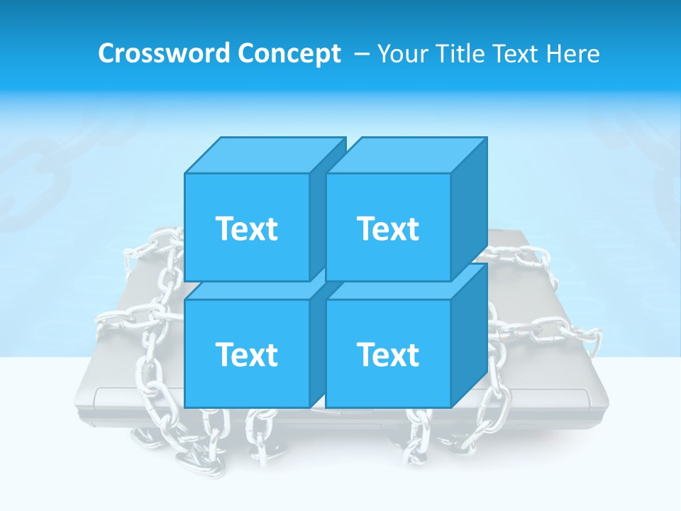 Lock Virus Banking PowerPoint Template
