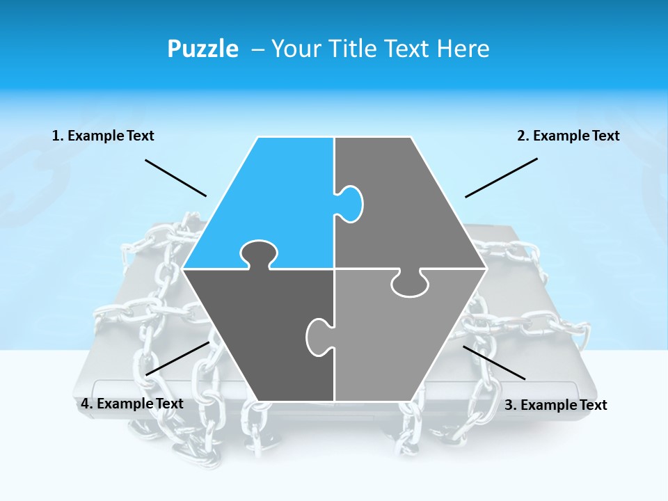 Lock Virus Banking PowerPoint Template