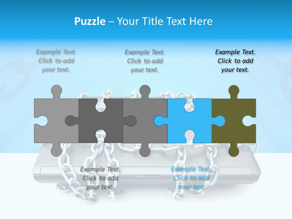 Lock Virus Banking PowerPoint Template