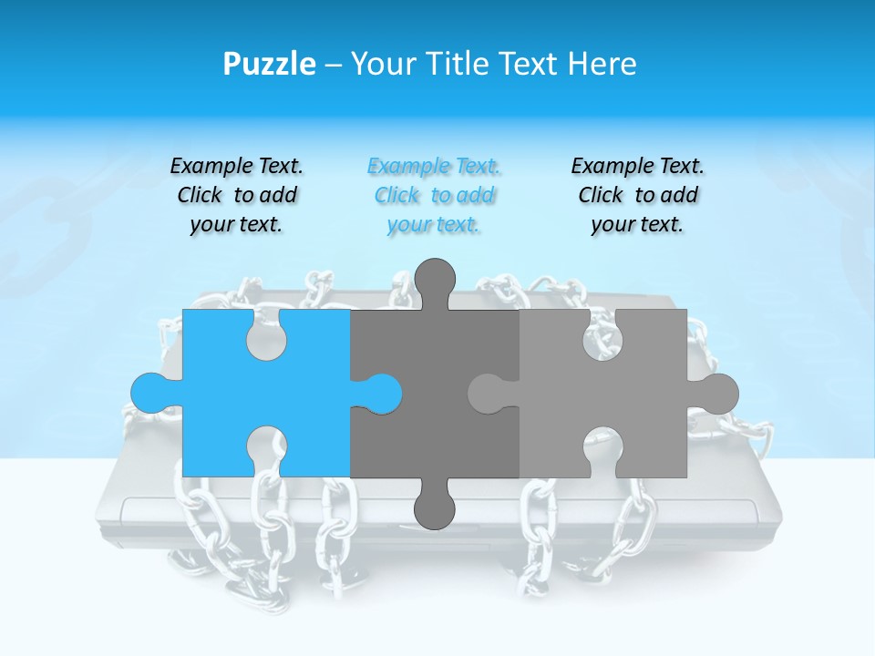 Lock Virus Banking PowerPoint Template