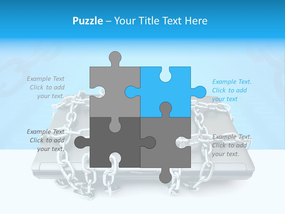 Lock Virus Banking PowerPoint Template