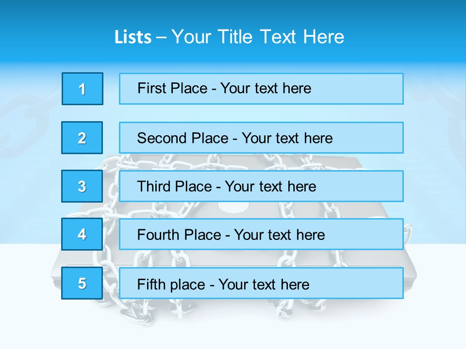 Lock Virus Banking PowerPoint Template