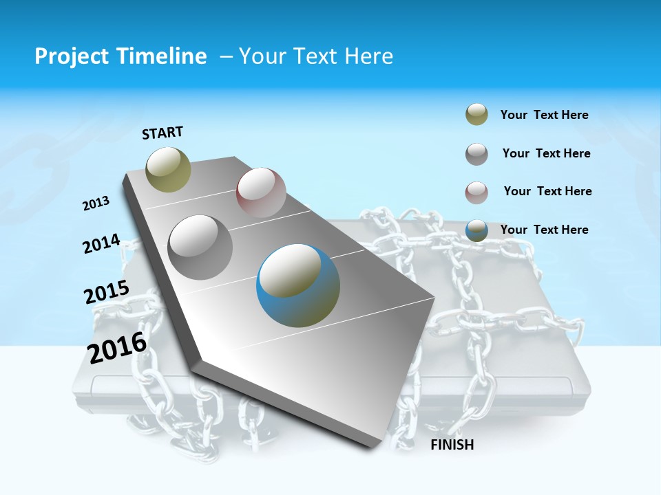 Lock Virus Banking PowerPoint Template