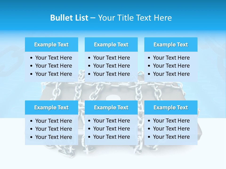 Lock Virus Banking PowerPoint Template