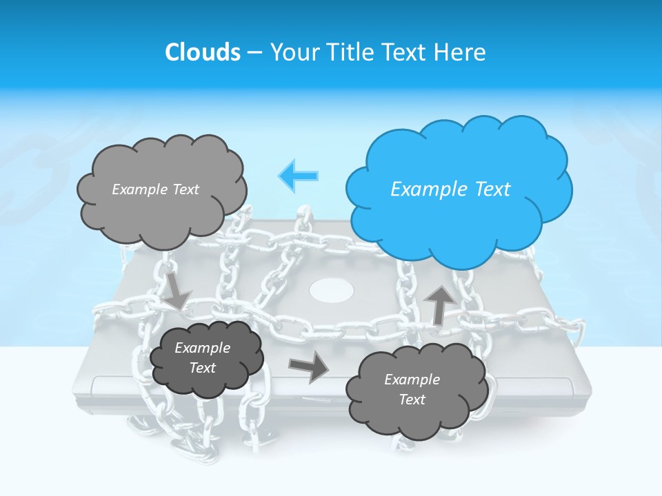 Lock Virus Banking PowerPoint Template