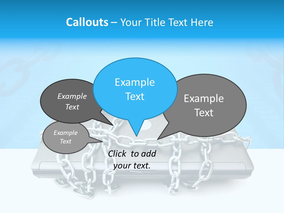Lock Virus Banking PowerPoint Template