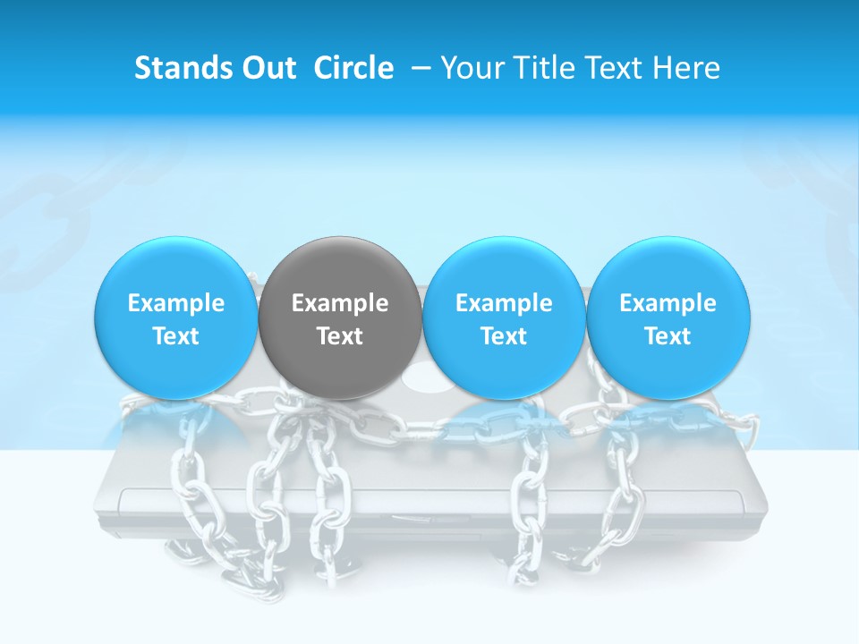 Lock Virus Banking PowerPoint Template