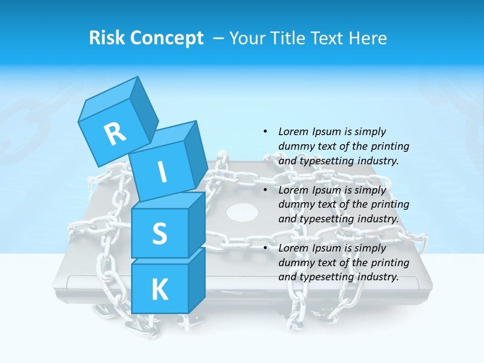 Lock Virus Banking PowerPoint Template