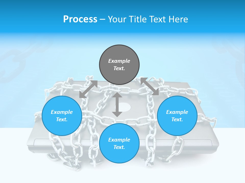 Lock Virus Banking PowerPoint Template