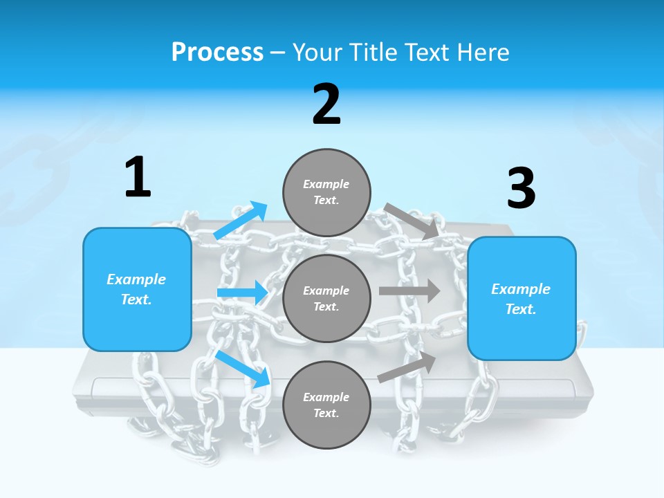 Lock Virus Banking PowerPoint Template