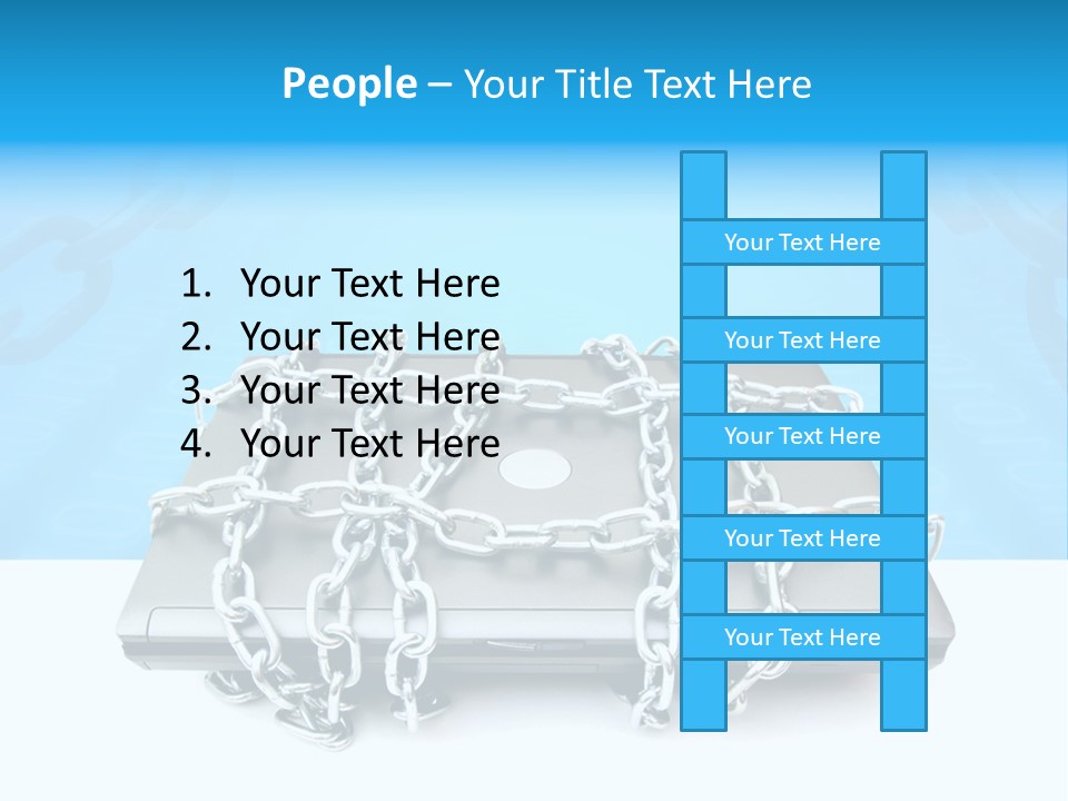Lock Virus Banking PowerPoint Template