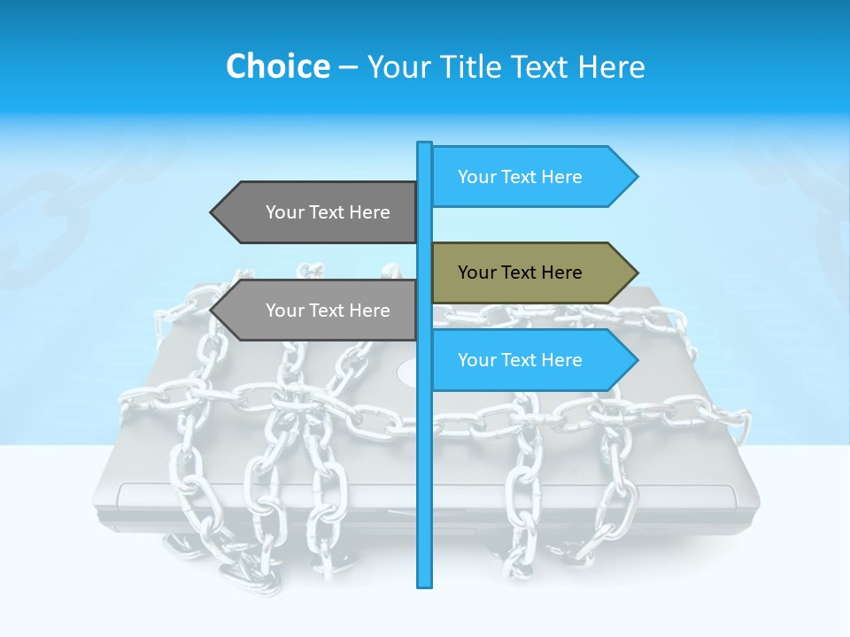 Lock Virus Banking PowerPoint Template