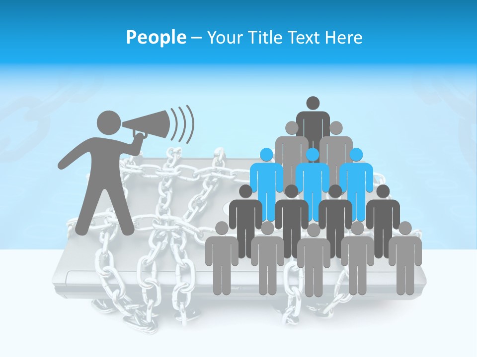 Lock Virus Banking PowerPoint Template