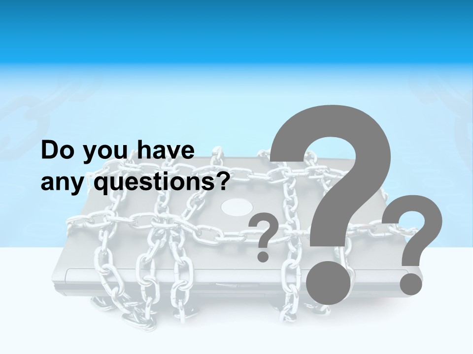 Lock Virus Banking PowerPoint Template