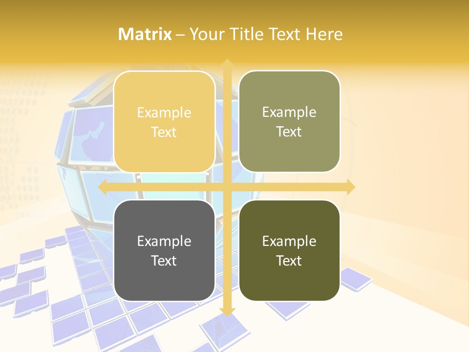 Planet World Electronic PowerPoint Template