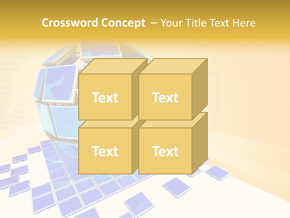 Planet World Electronic PowerPoint Template