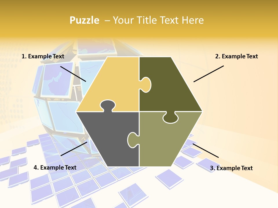 Planet World Electronic PowerPoint Template