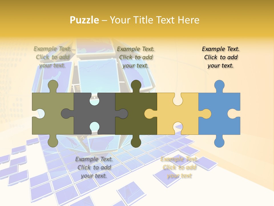 Planet World Electronic PowerPoint Template