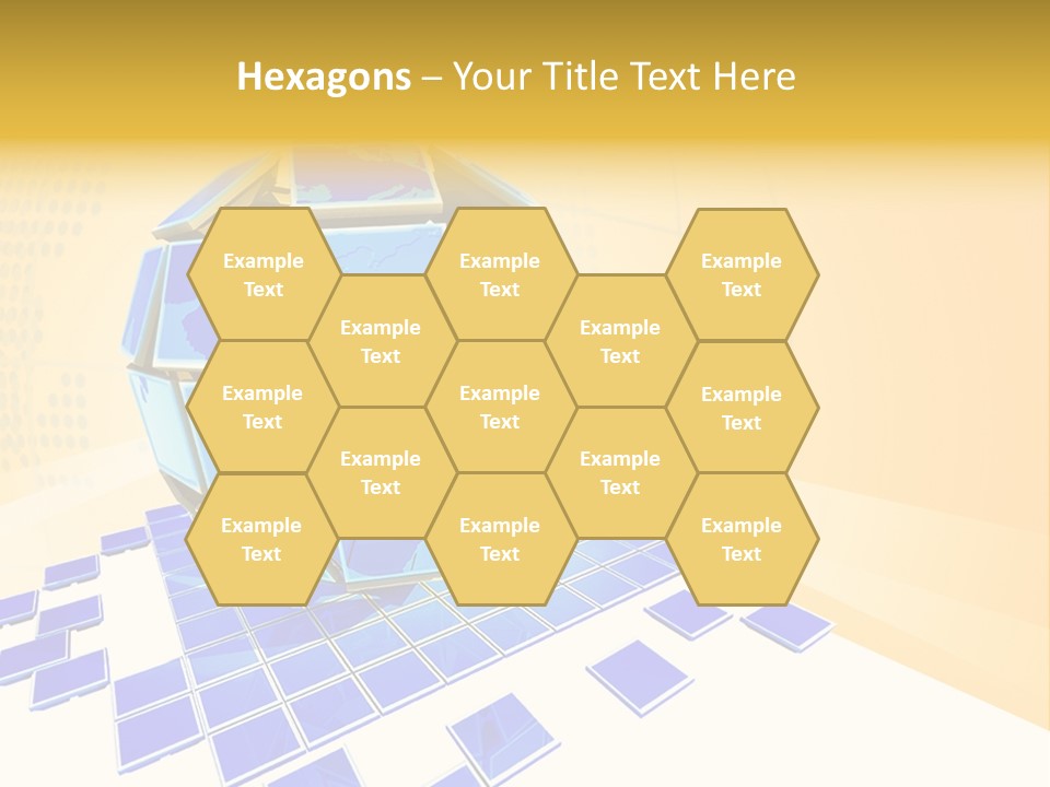 Planet World Electronic PowerPoint Template
