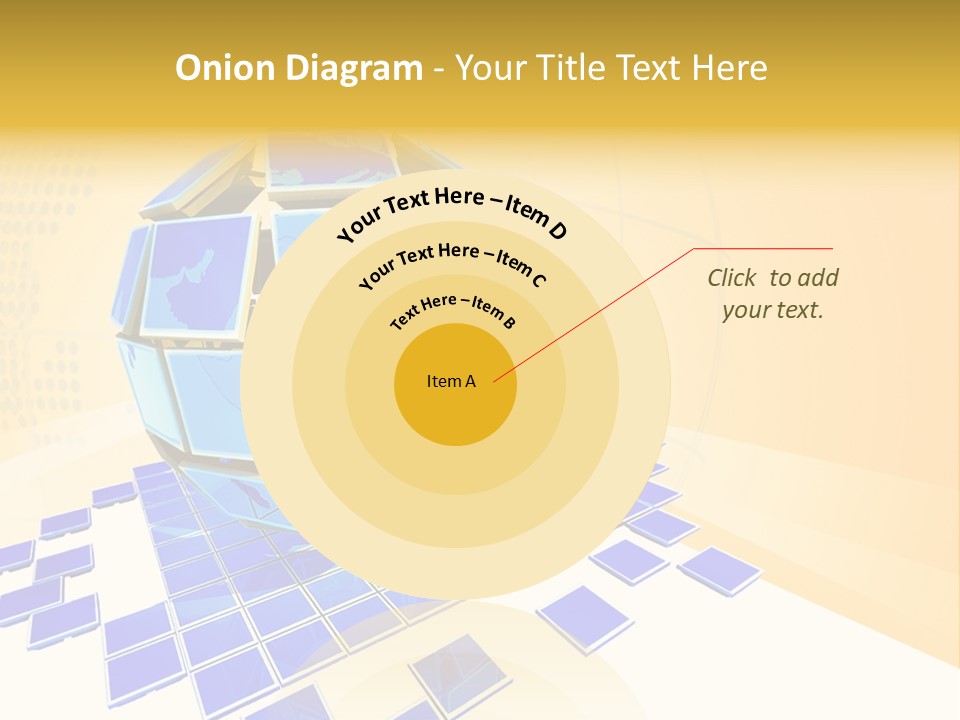 Planet World Electronic PowerPoint Template