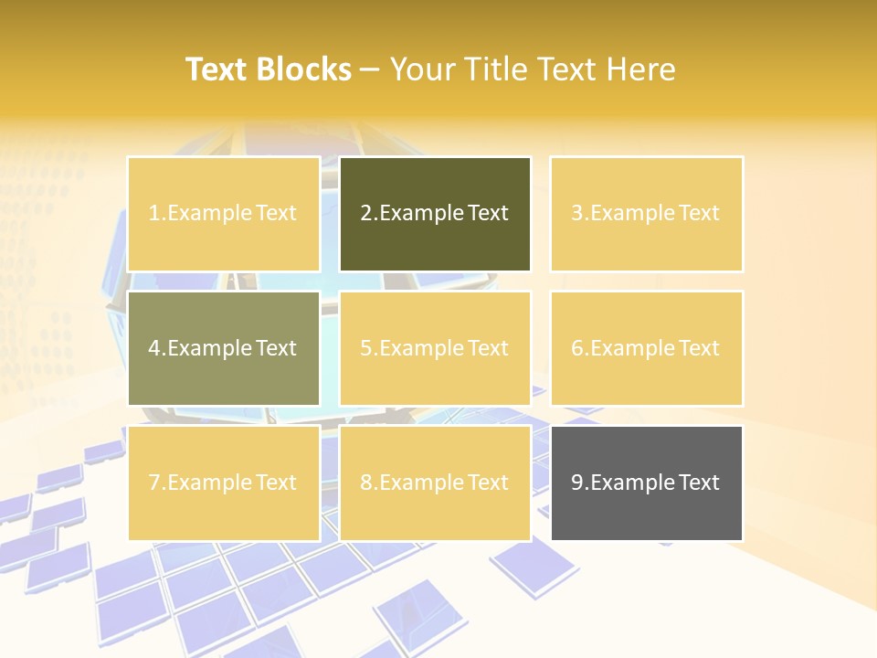 Planet World Electronic PowerPoint Template