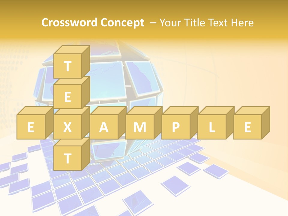 Planet World Electronic PowerPoint Template