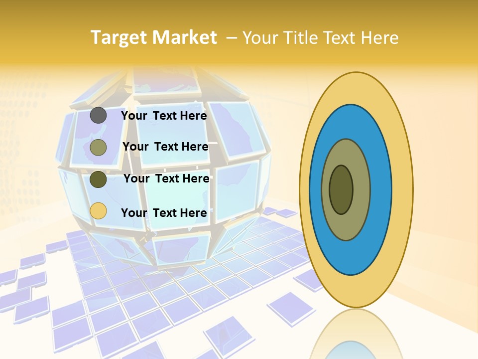 Planet World Electronic PowerPoint Template