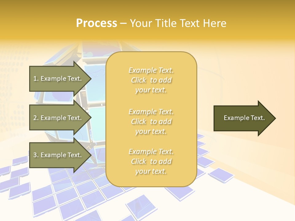 Planet World Electronic PowerPoint Template