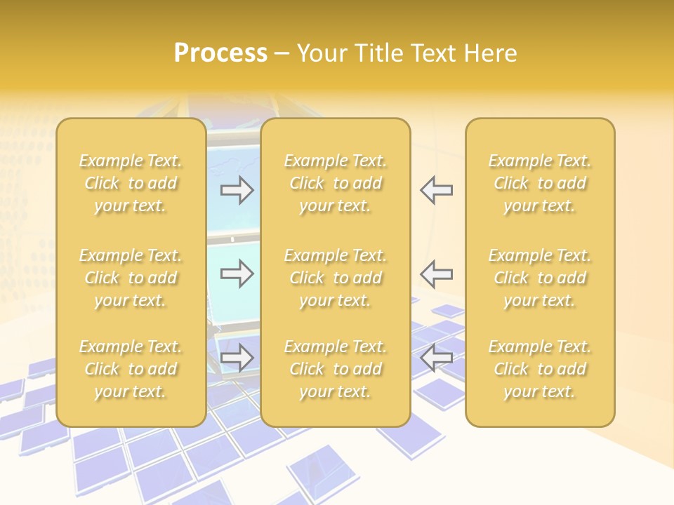 Planet World Electronic PowerPoint Template