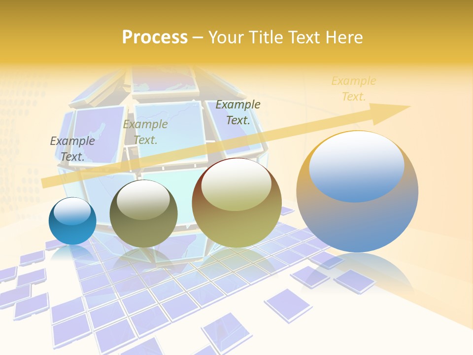 Planet World Electronic PowerPoint Template