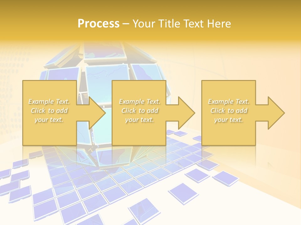 Planet World Electronic PowerPoint Template