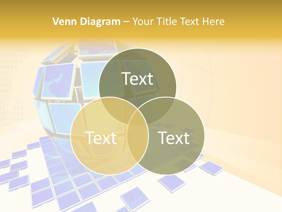 Planet World Electronic PowerPoint Template
