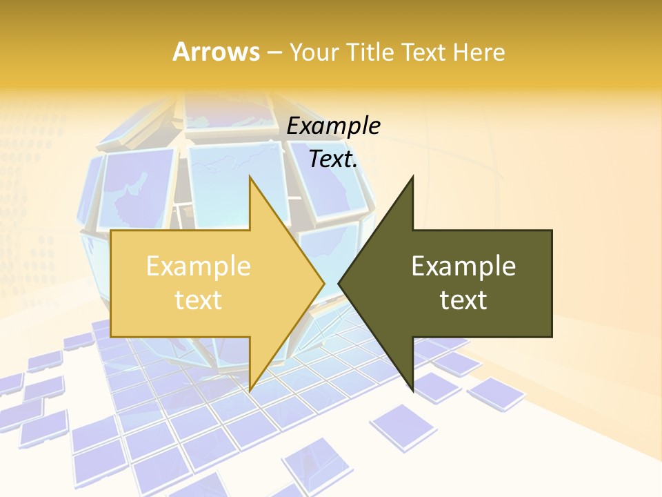 Planet World Electronic PowerPoint Template
