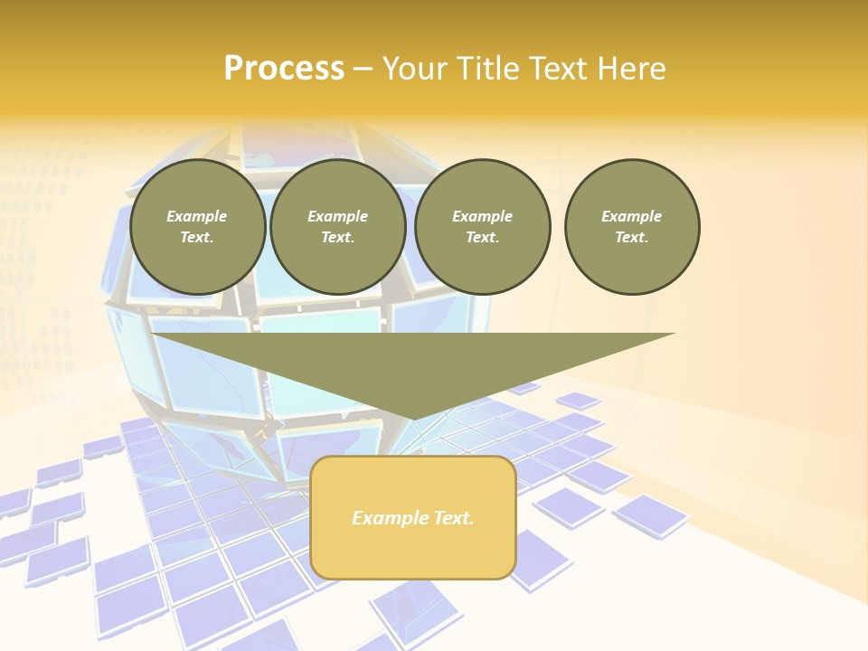 Planet World Electronic PowerPoint Template