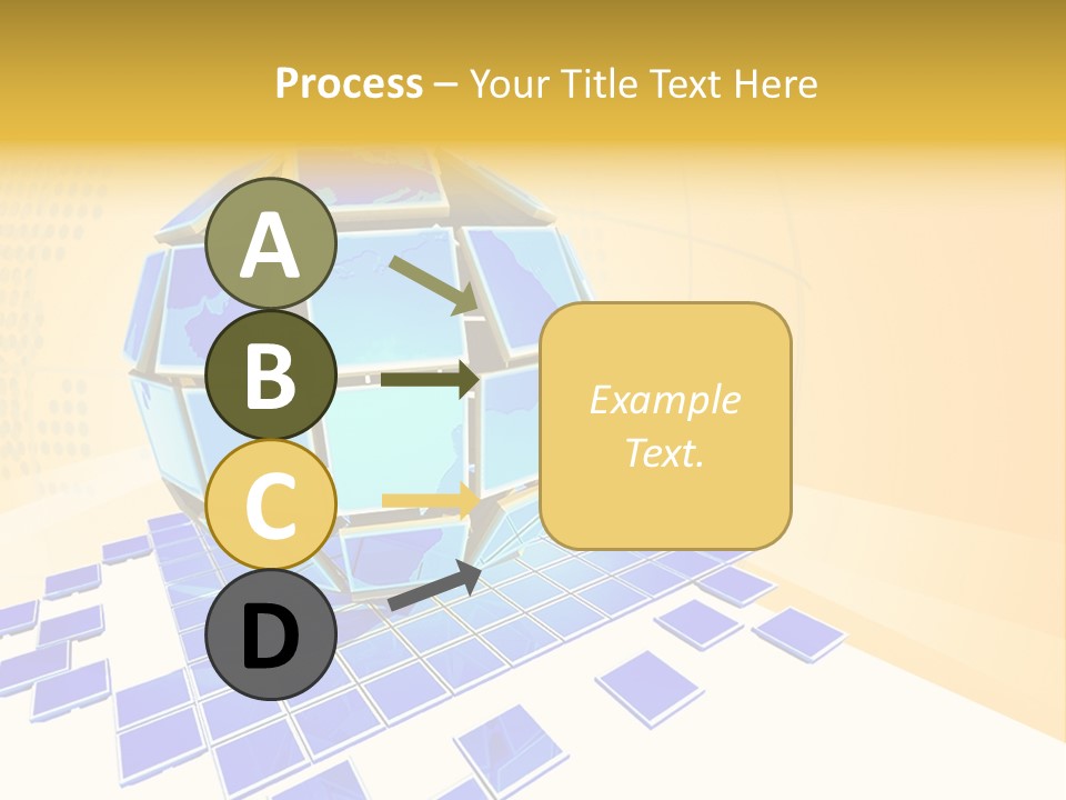 Planet World Electronic PowerPoint Template
