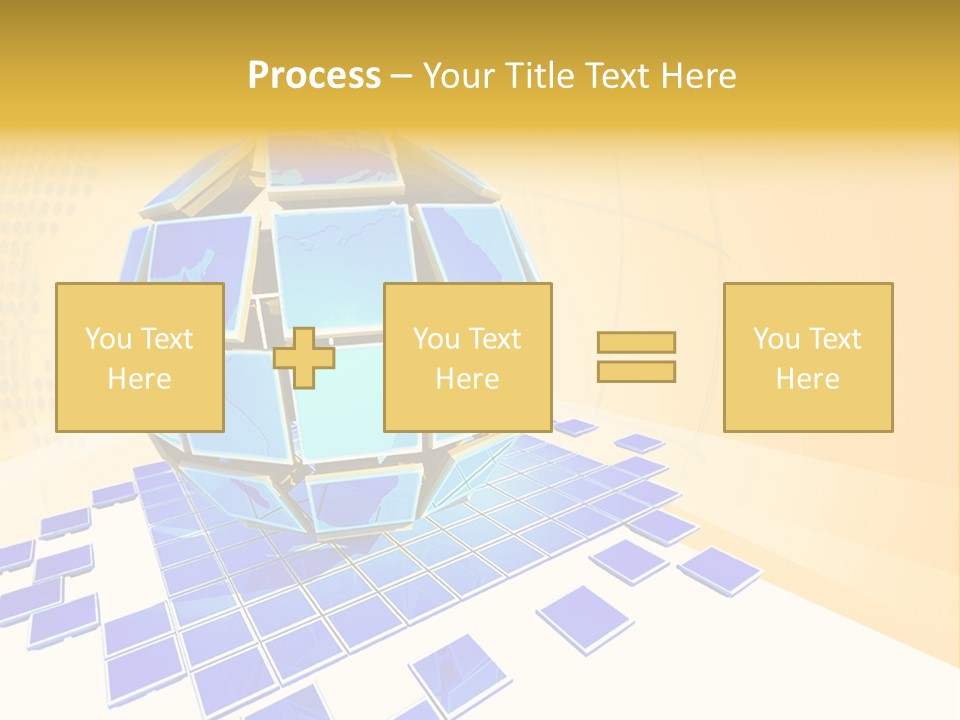 Planet World Electronic PowerPoint Template