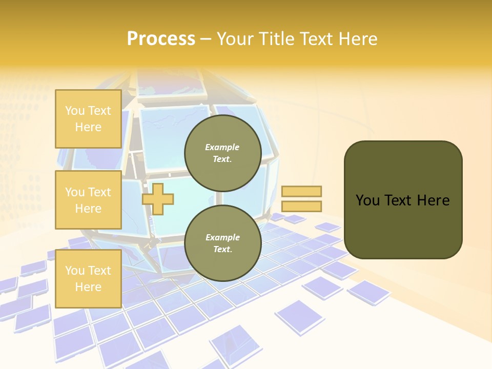 Planet World Electronic PowerPoint Template