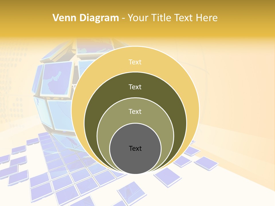 Planet World Electronic PowerPoint Template