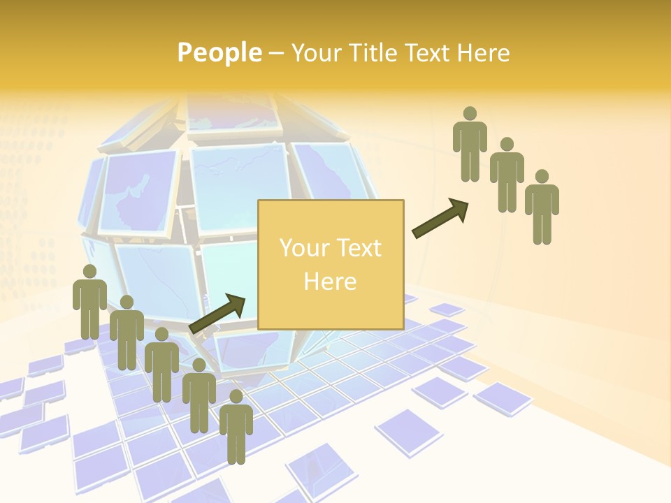 Planet World Electronic PowerPoint Template