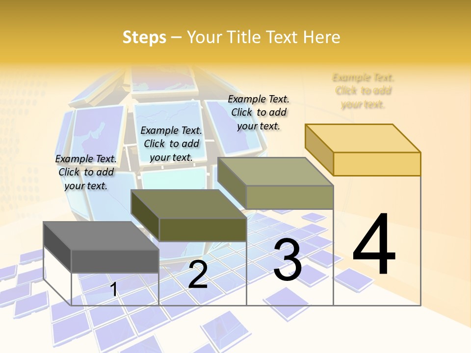 Planet World Electronic PowerPoint Template