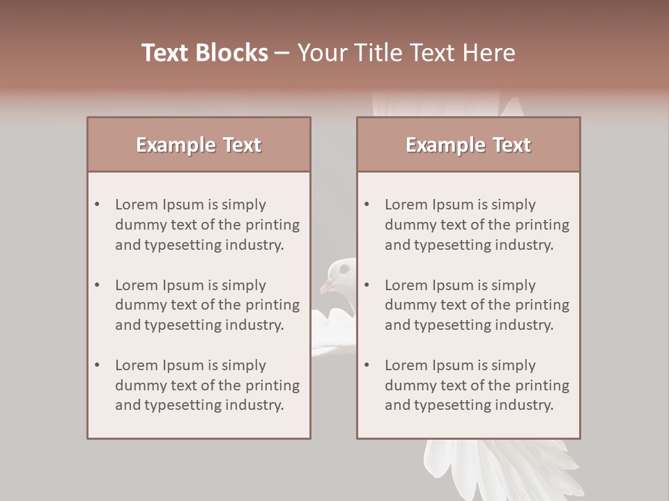 Building View Religion PowerPoint Template