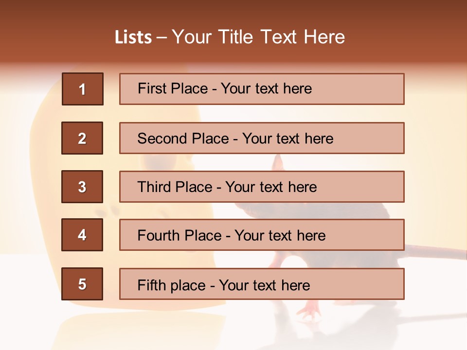 Figure Li Ten Chair PowerPoint Template