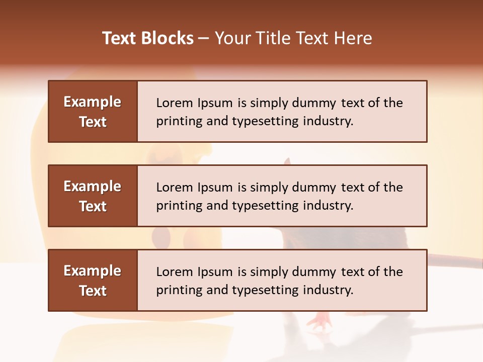 Figure Li Ten Chair PowerPoint Template