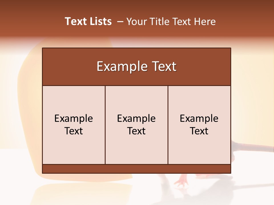Figure Li Ten Chair PowerPoint Template