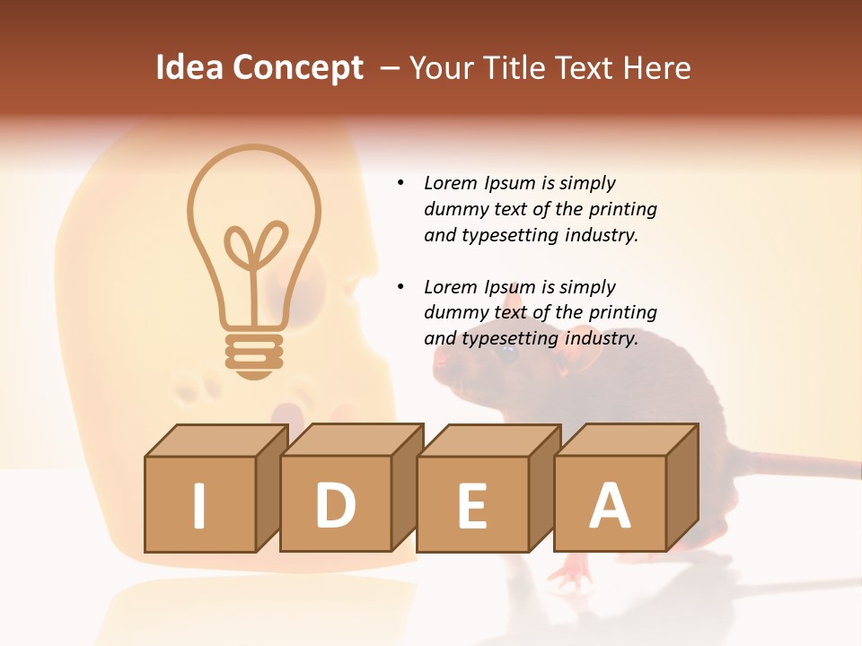 Figure Li Ten Chair PowerPoint Template