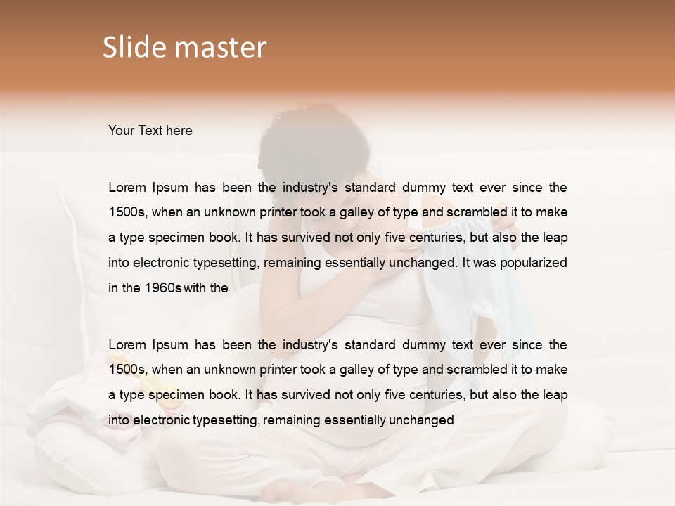 Anticipation Belly Selecting PowerPoint Template