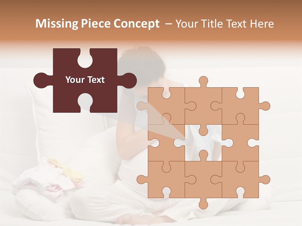 Anticipation Belly Selecting PowerPoint Template