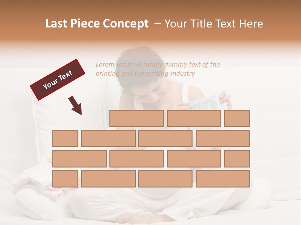 Anticipation Belly Selecting PowerPoint Template