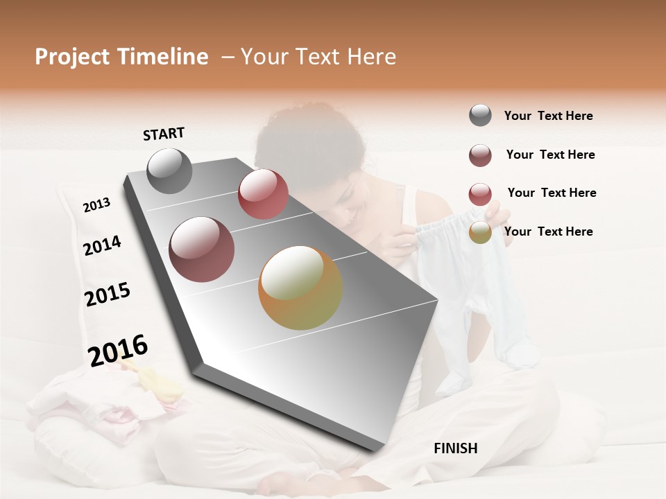 Anticipation Belly Selecting PowerPoint Template